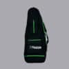 fencing bag with green zip