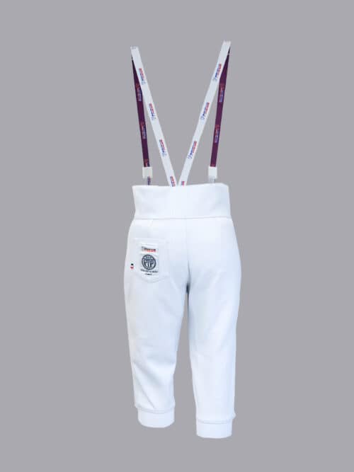 FIE men's fencing pants back