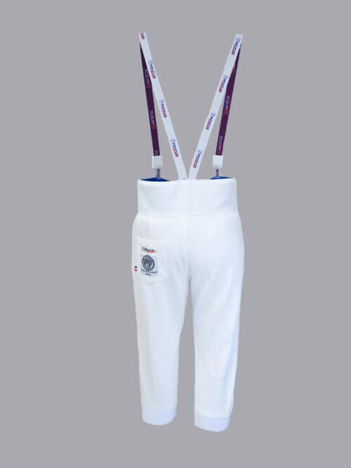 FIE men's super light fencing pants back