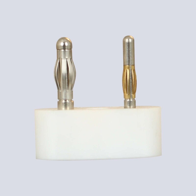 Complete foil/sabre 2 prong plug - 2 pins