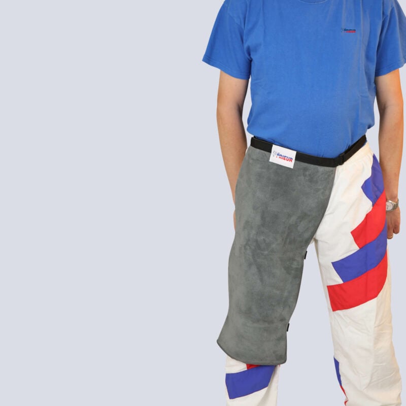 half-legged leather coaching cover