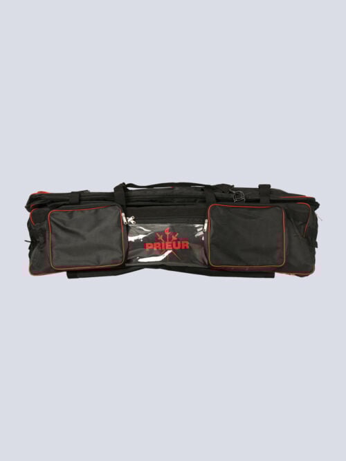 Double compartment bag black (pack bag + cart)