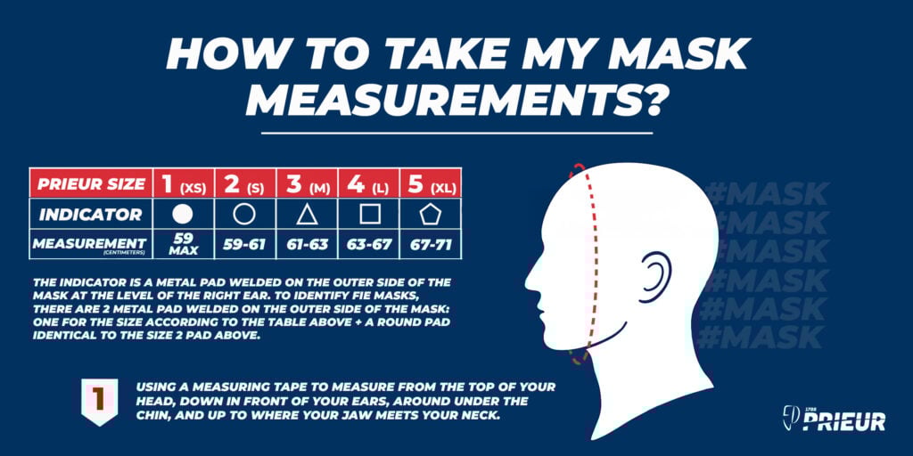 How to Measure your Prieur Mask