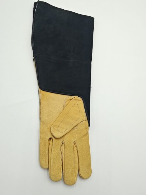 leather coaching glove