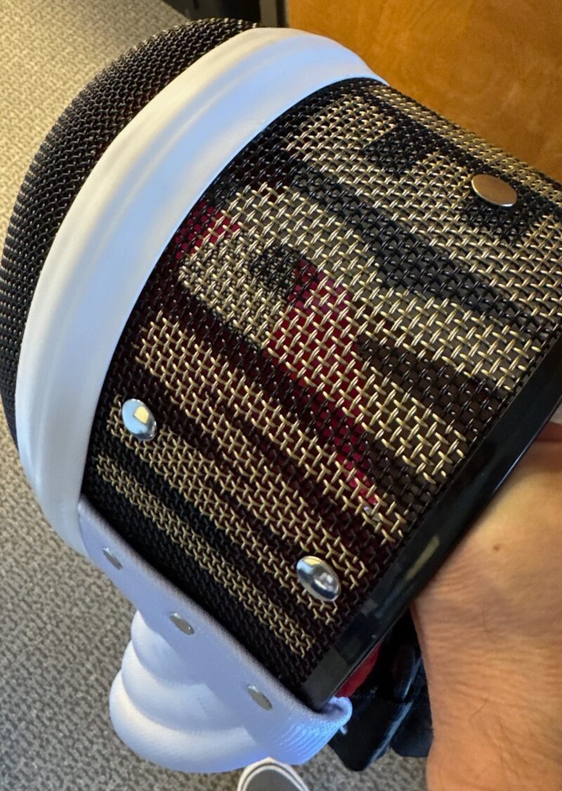 Stenciling on Prieur Mask - Image 2