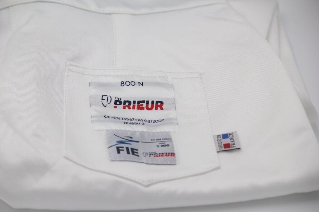 fencing uniform material