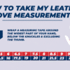 leather glove size guide